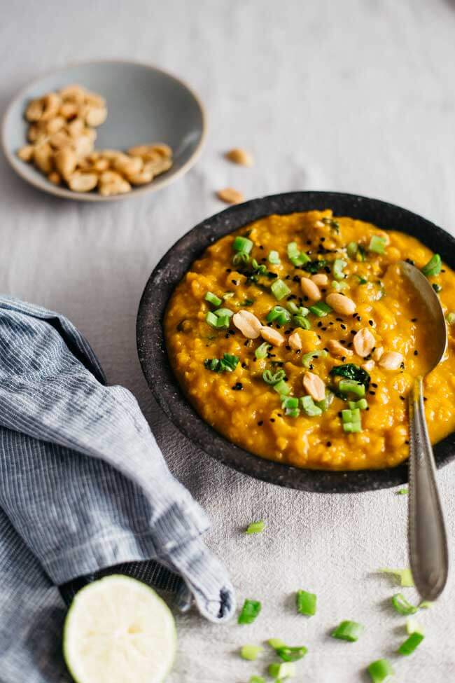 Sweet Potato and Peanut Stew with Kale | Food52 Vegan | The Awesome Green