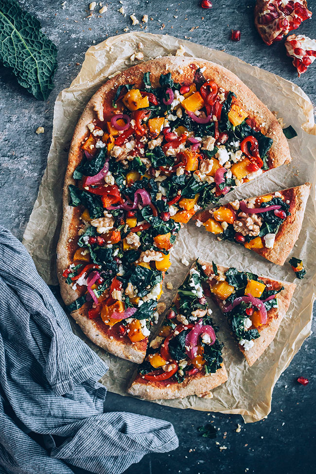 Vegetarian Pizza with My Favorite Toppings | The Green